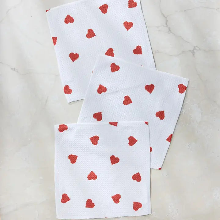 Geometry - Love Toss Dishcloth Set
