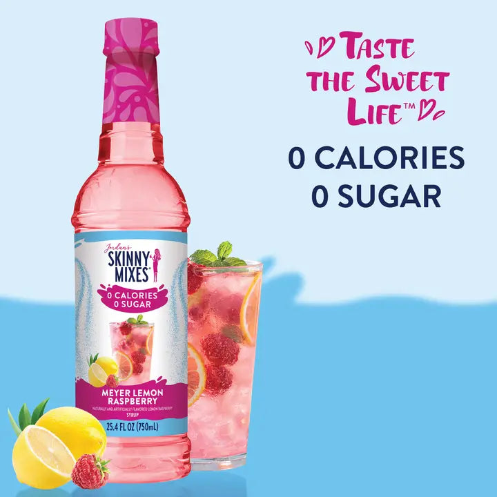 Jordan's Skinny Syrup Meyer Lemon Raspberry