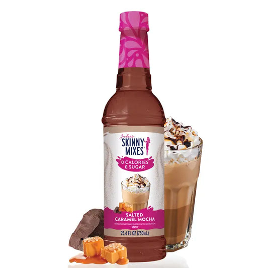 Jordan's Salted Caramel Mocha Sugar Free Skinny Syrup