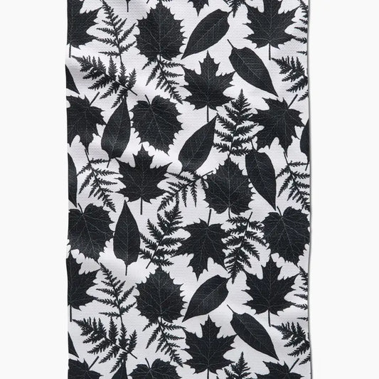 Geometry - Spooky Leaves Tea Towel