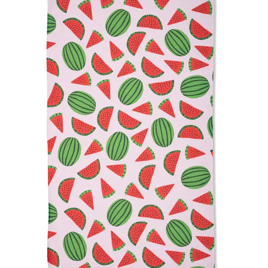 Geometry - Sweet Watermelon Tea Towel