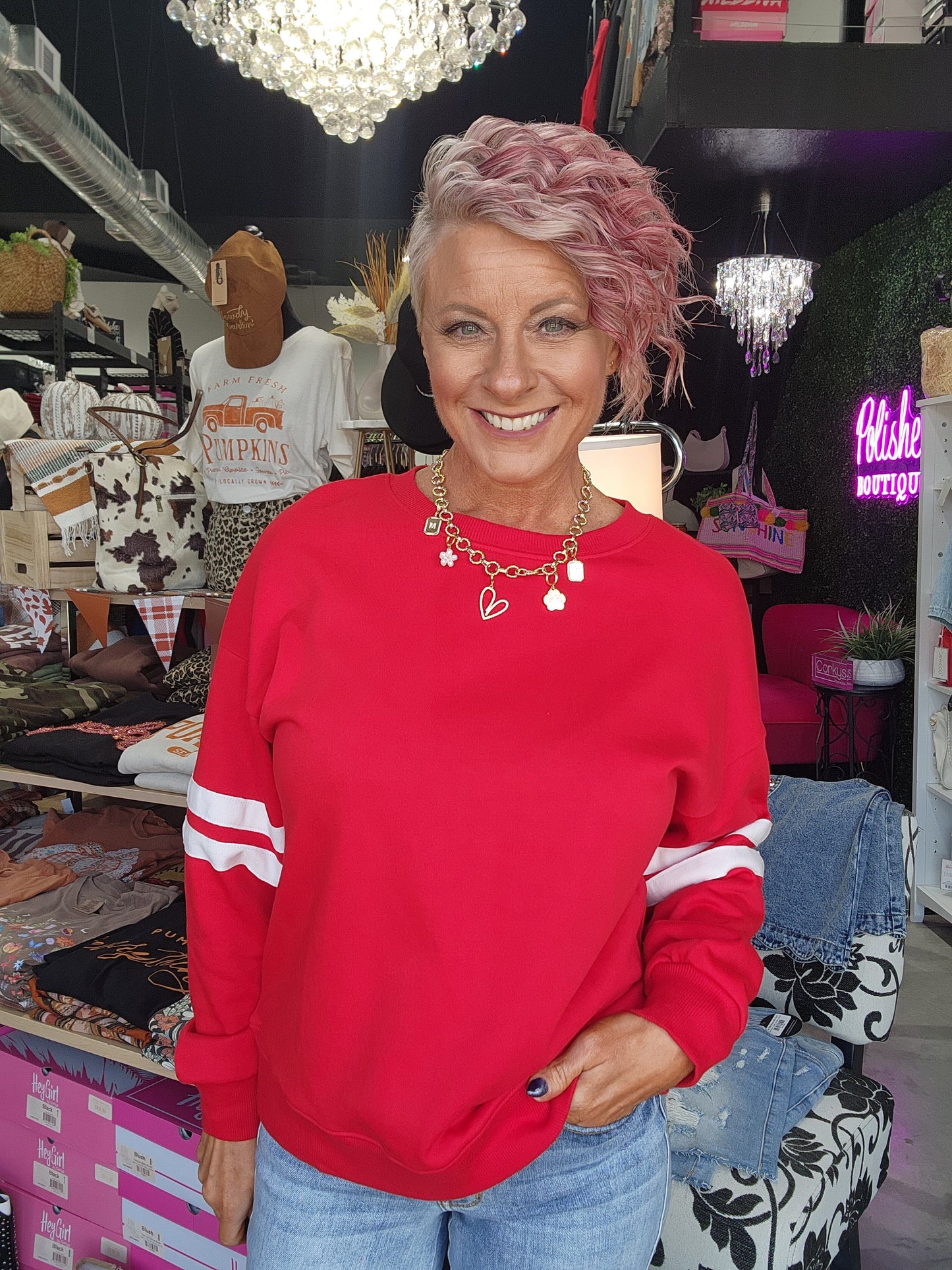 The Varsity Stripe Top