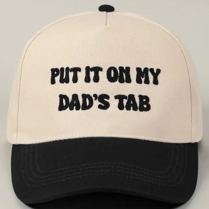 Put it on my Dad's Tab Hat