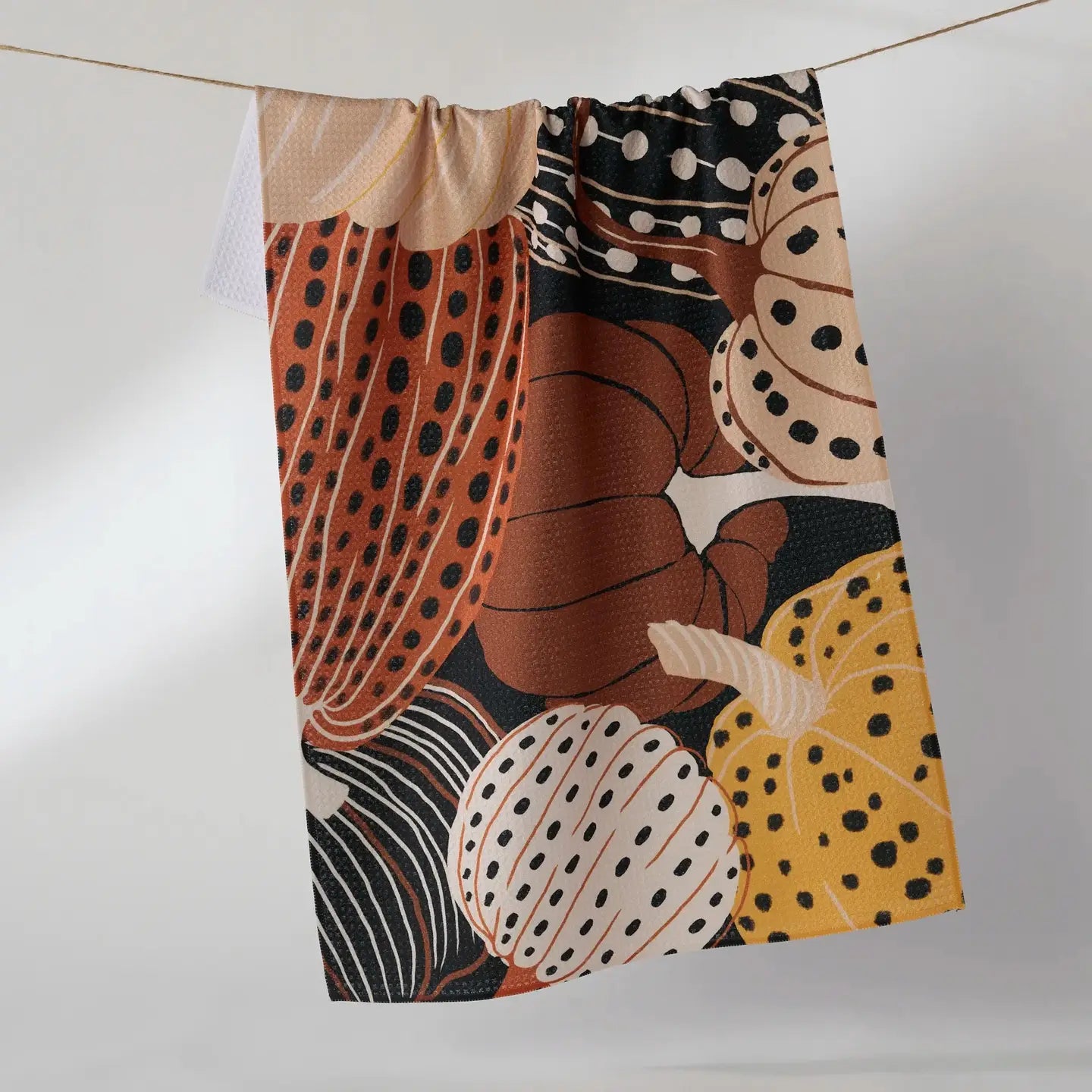 Geometry - Painted Patch Tea Towel