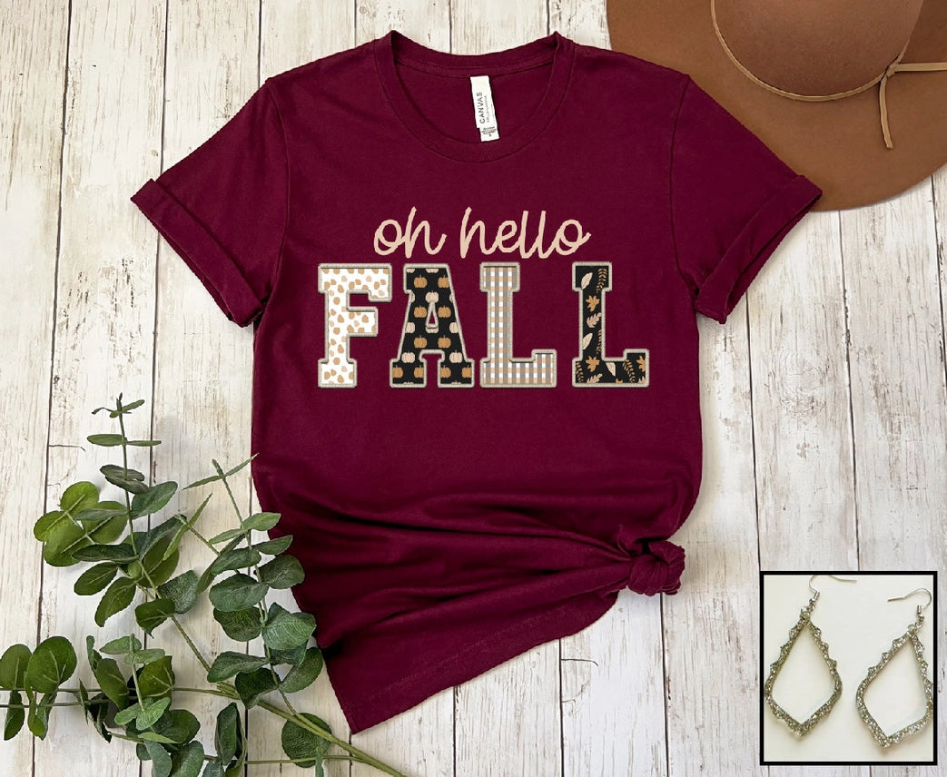 Oh Hello Fall Graphic Tee