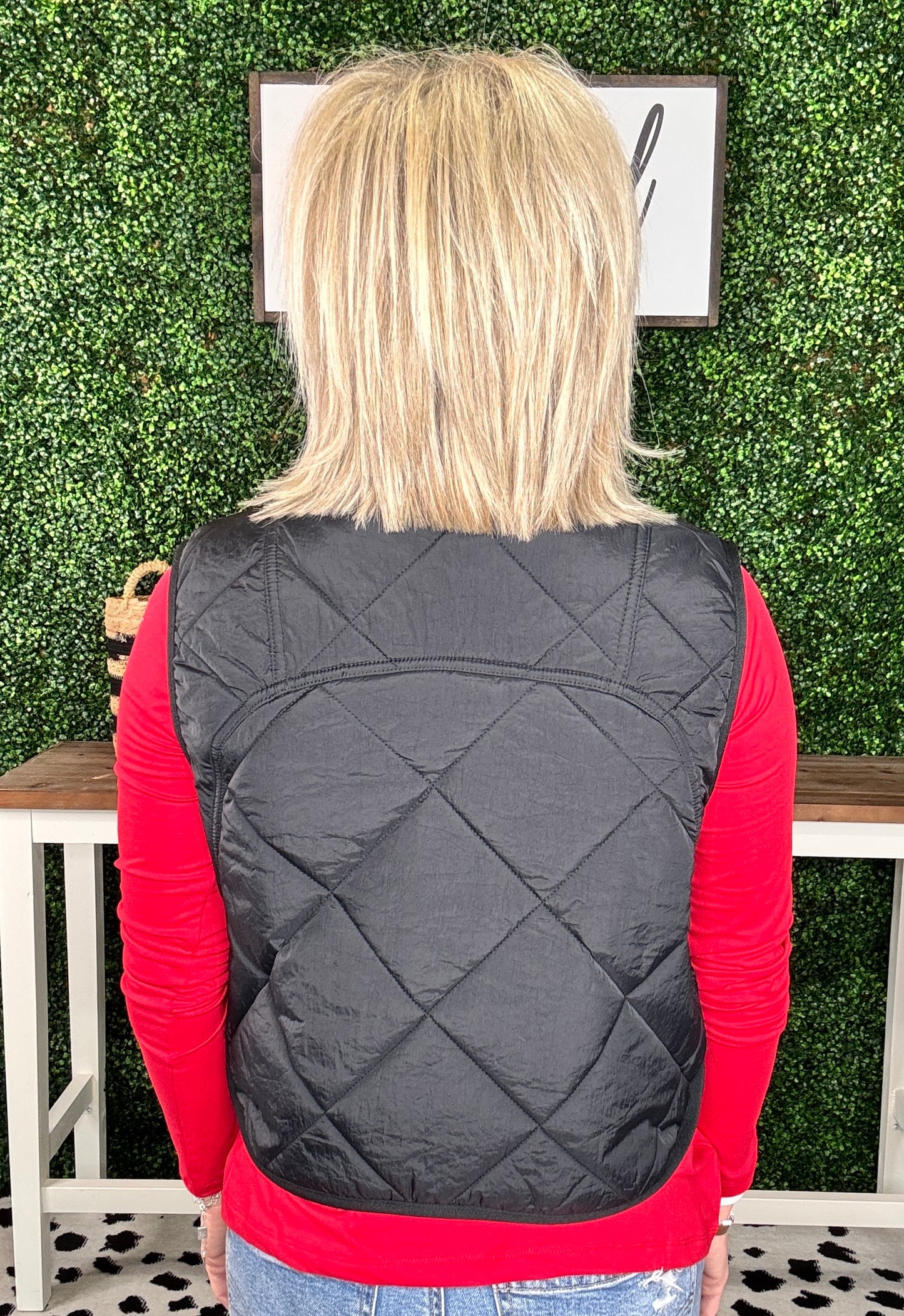 The Quilted Vest With Pockets