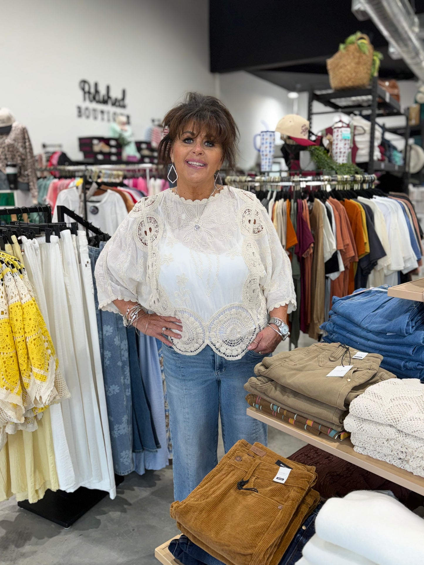 Magnolia Dream Floral Top