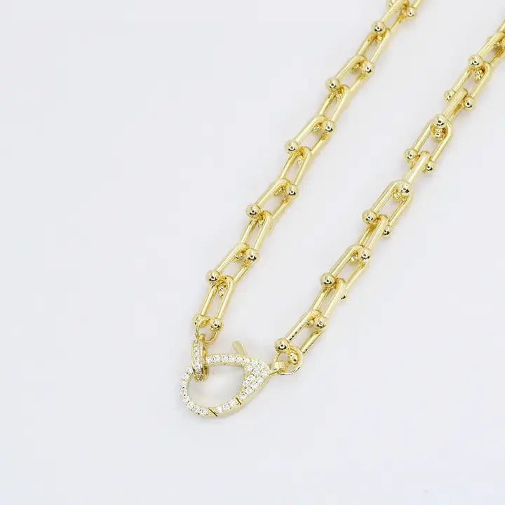 Radiant Lock Necklace