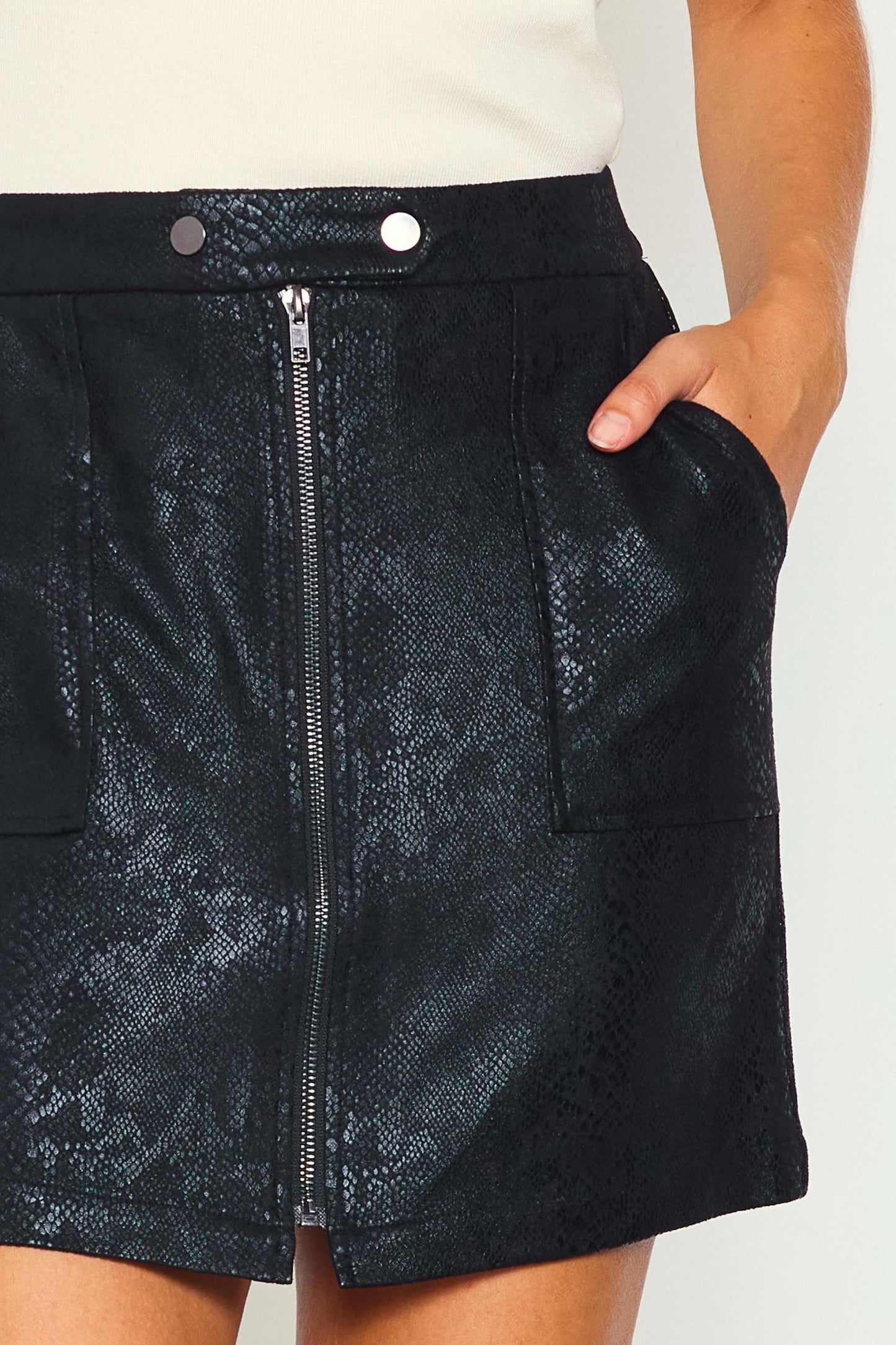 Midnight Mischief Mini Skirt