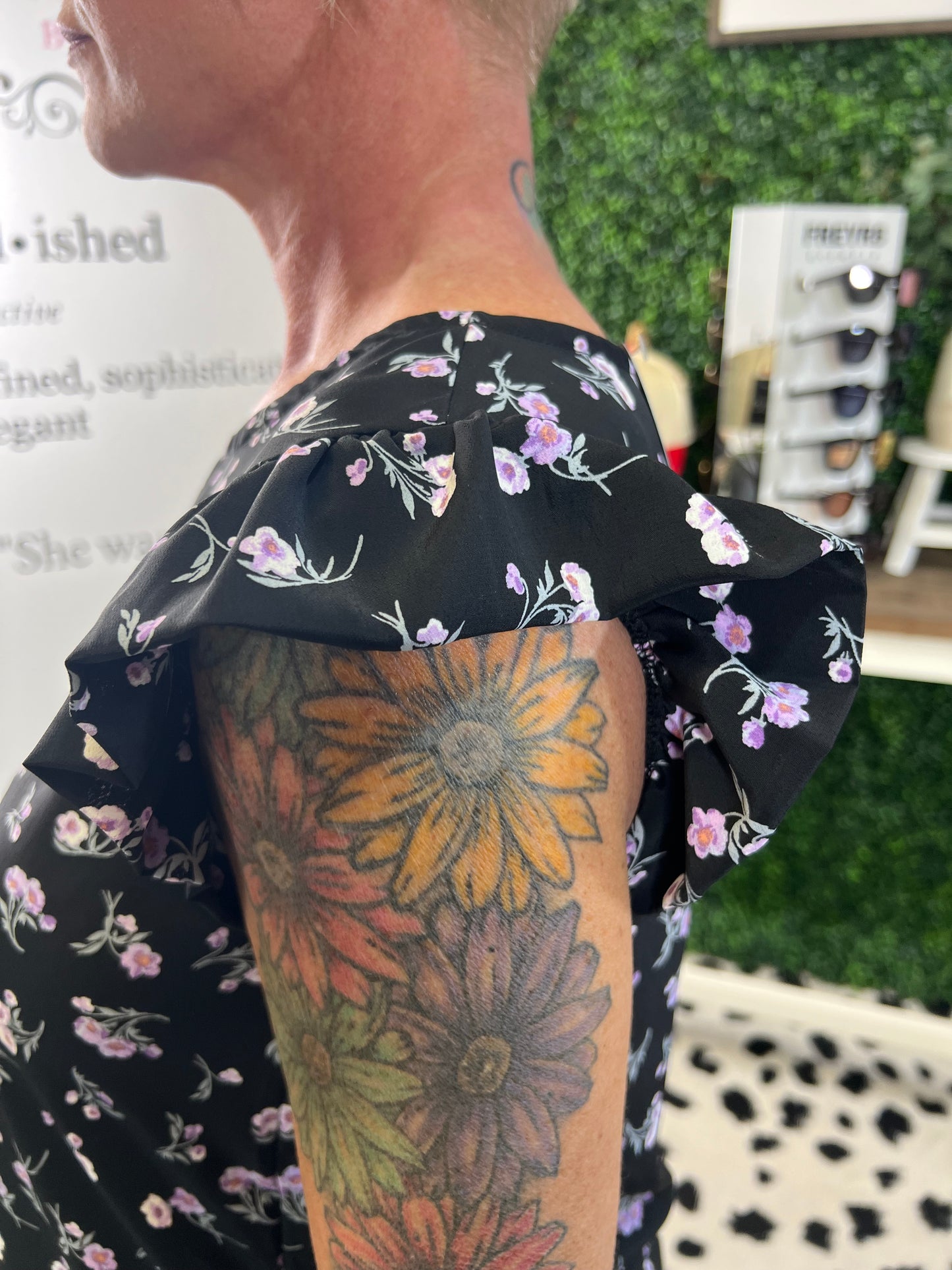 Wild Bloom Nights Top