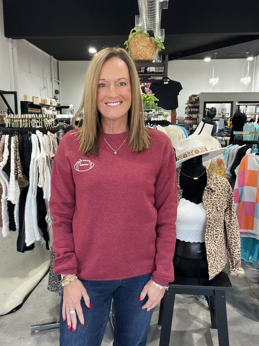 Game Day Football Graphic Sweatshirt