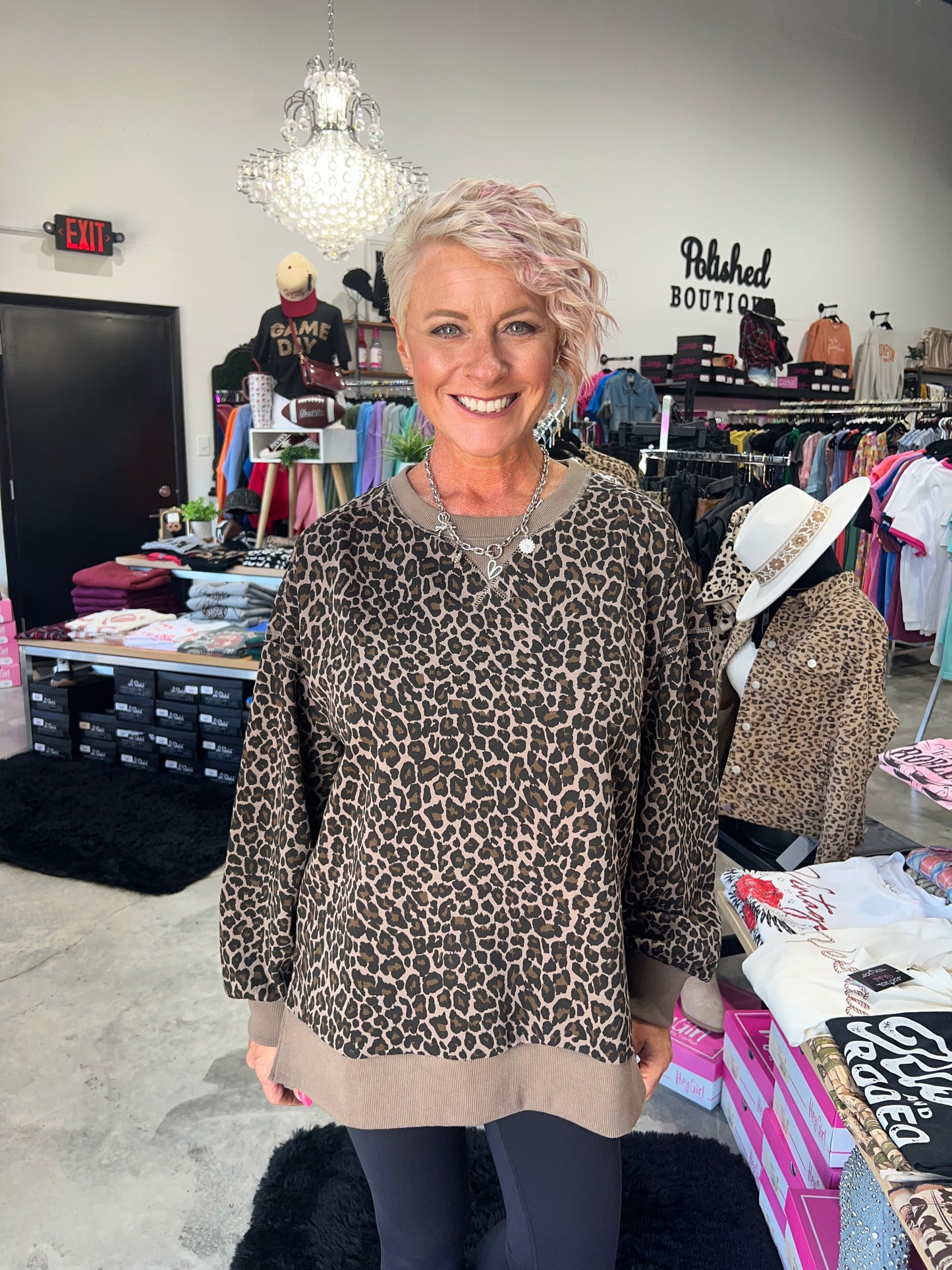 The Comfy Leopard Sweatshirt