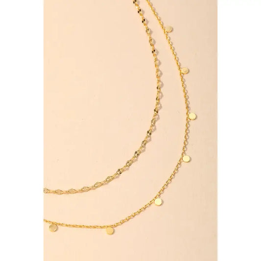 Dainty Layered Choker