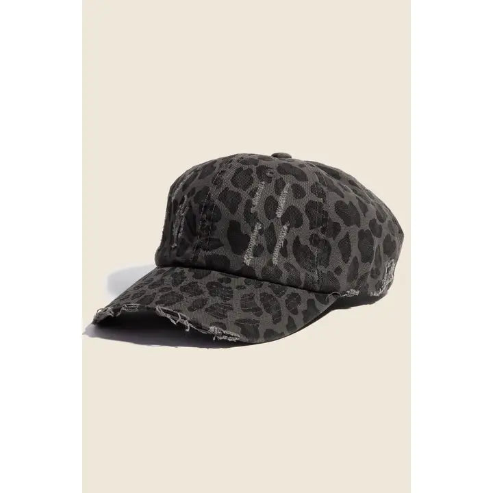Leopard Print Baseball Cap
