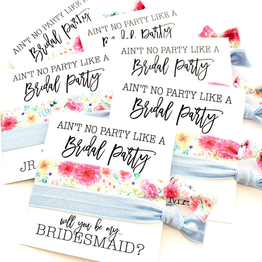 Ain't No Party Like A Bridal Party Bridesmaid Proposal