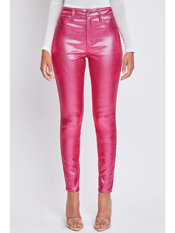 Metallic Skinny Jeans – Polished Boutique