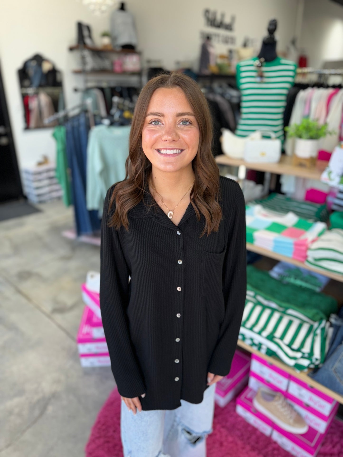 The Lisa Button Down