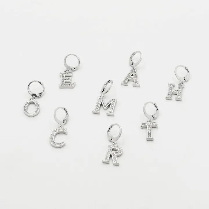 Dainty Crystal Initial Charm