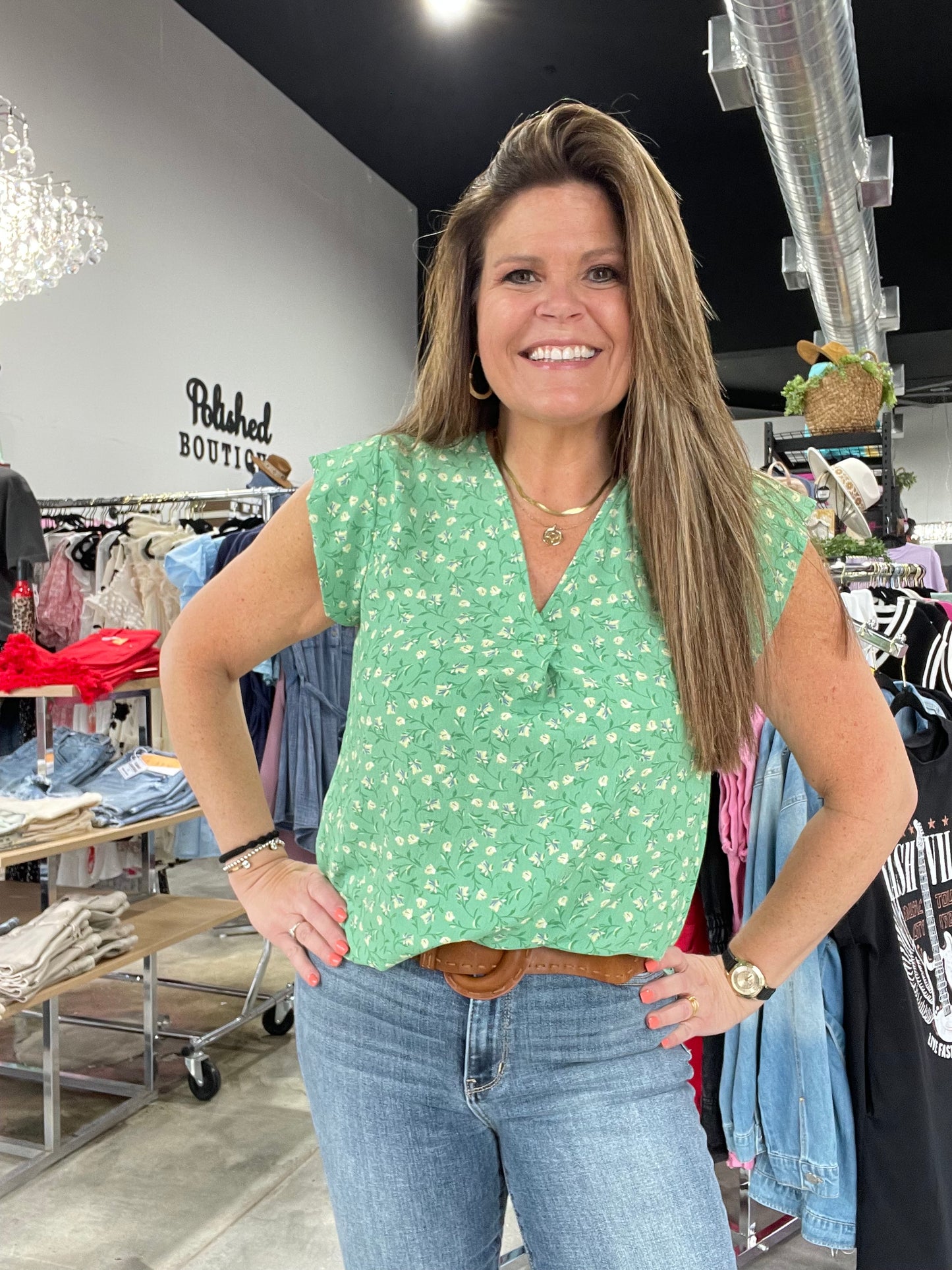 The Ivy Bloom Top