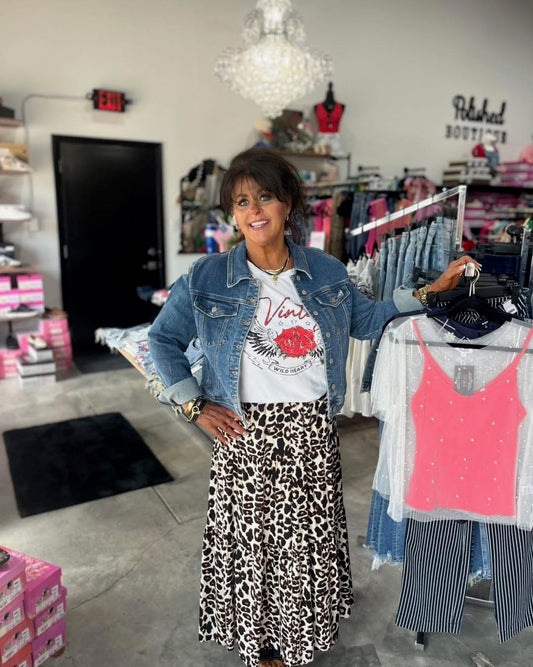 Animal Printed Skirt