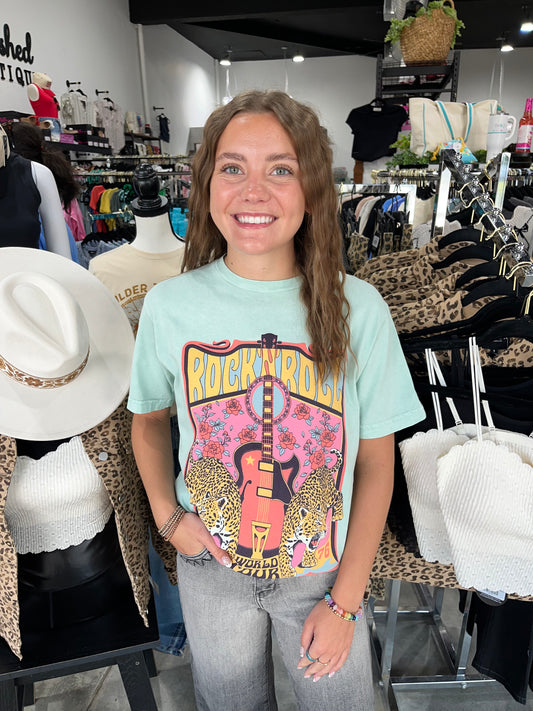 Rock N Roll World Tour Graphic Tee