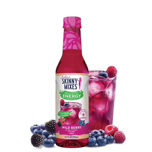 Jordan's Sugar Free Wild Berry Energy Syrup