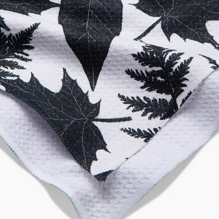 Geometry - Spooky Leaves Tea Towel