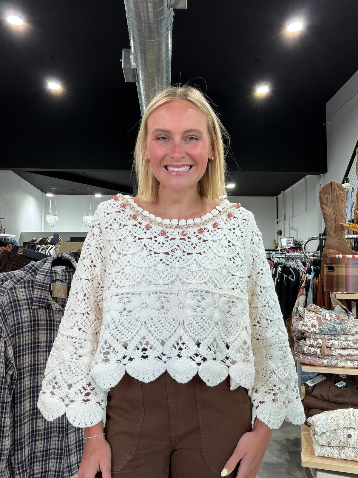 The Boho Blossom Crop