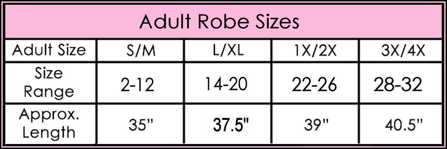 Pastel Floral Print Satin Robe