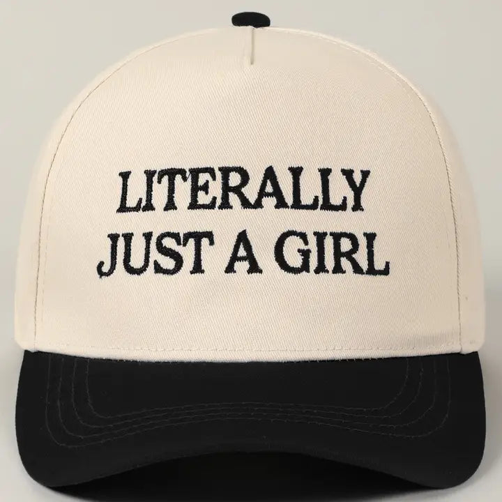 Literally Just a Girl Trucker Hat