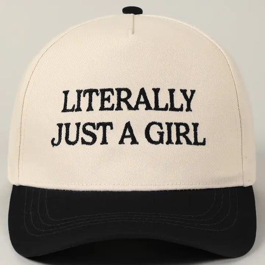 Literally Just a Girl Trucker Hat