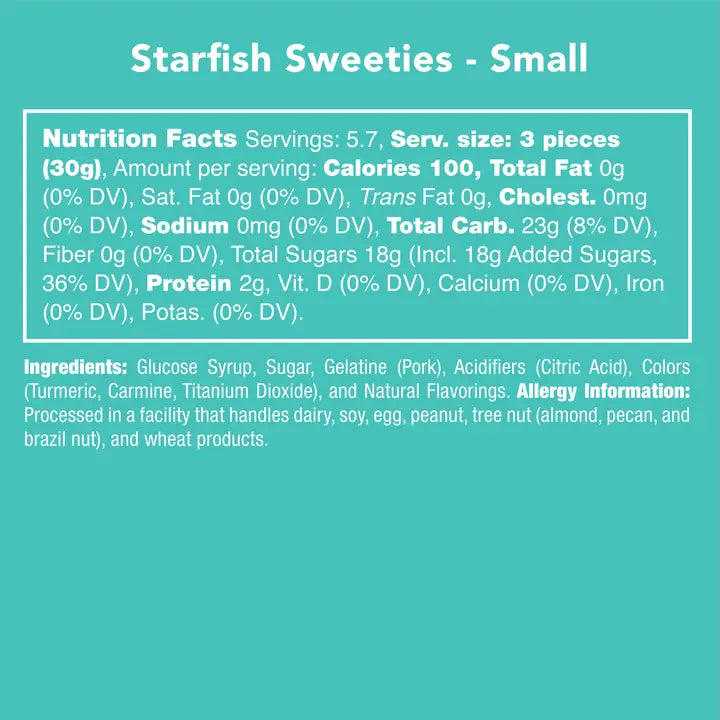 Candy Club Starfish Gummy Sweeties