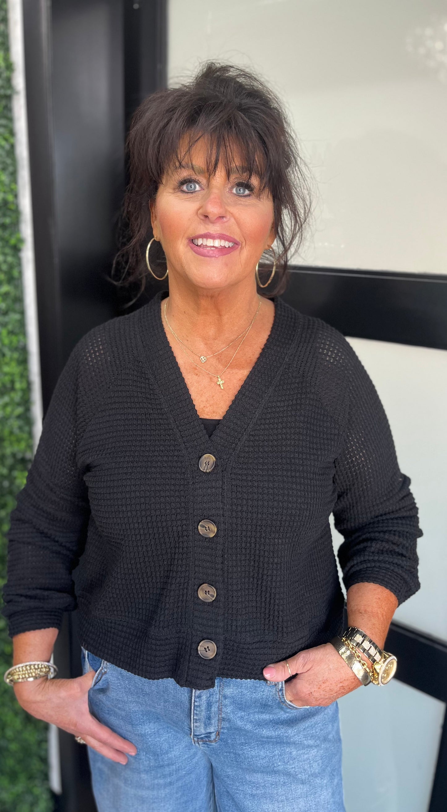 Comfy V Neck Cardigan