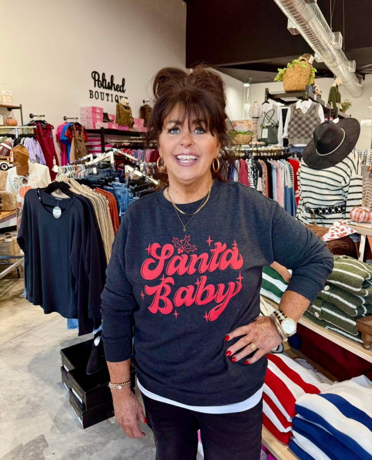 Santa Baby Sweatshirt