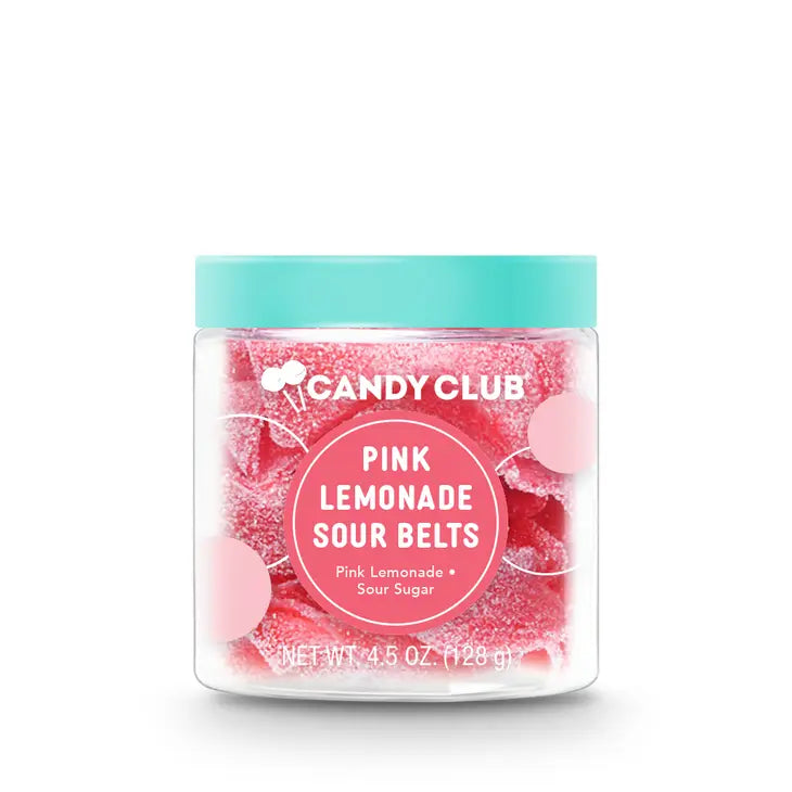 Candy Club Pink Lemonade Sour Belts