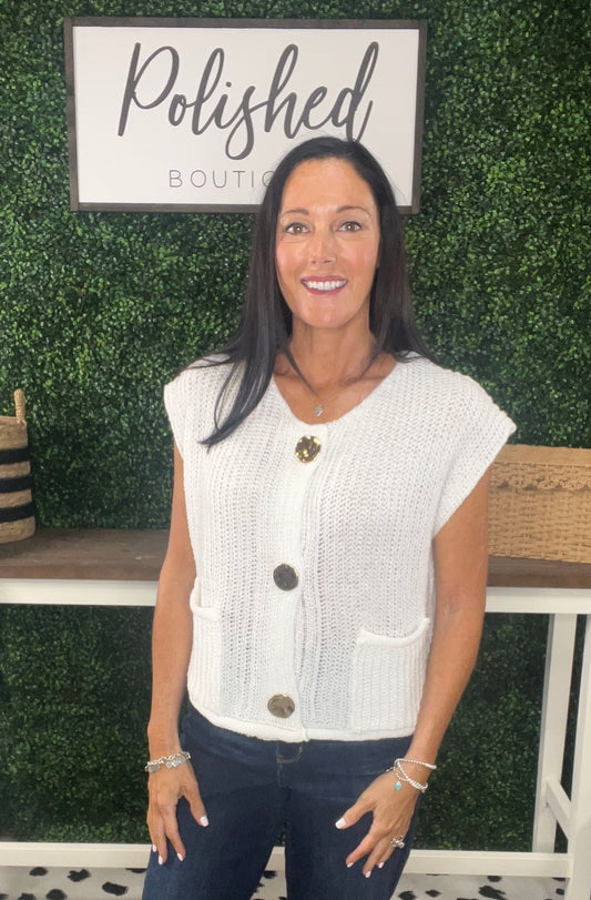The Amelia Sweater Vest