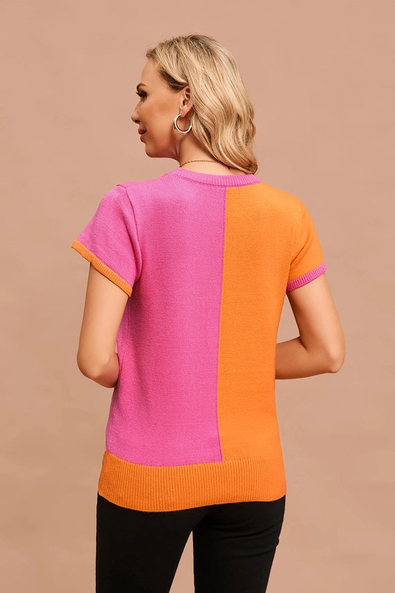 The Aylin Color Block Sweater
