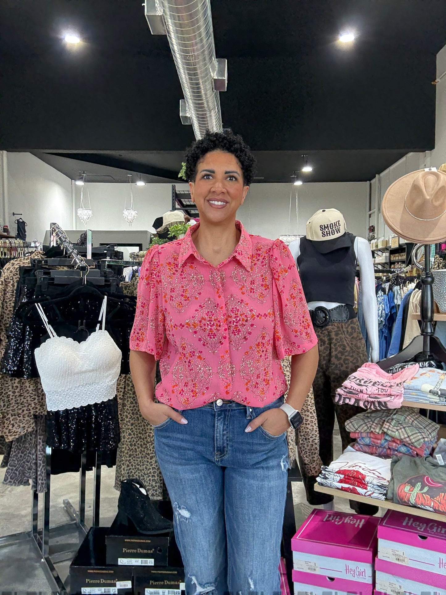 The Rose Red Blouse