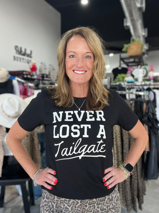 Never Lost a Tailgate Graphic Tee