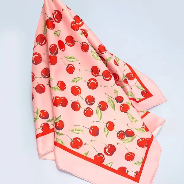 Cherry Print Scarf