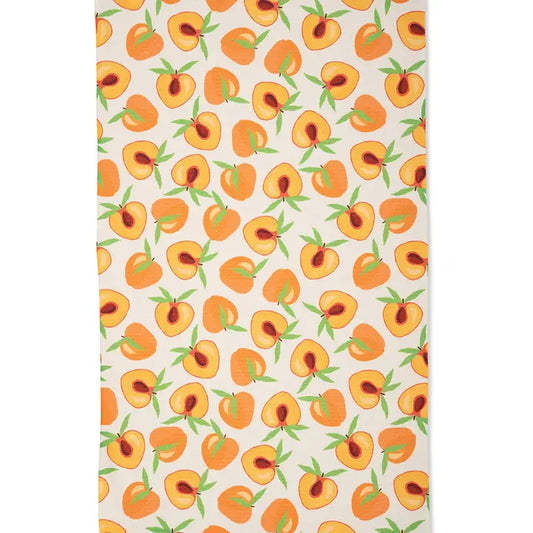 Geometry - Sweet Peach Tea Towel