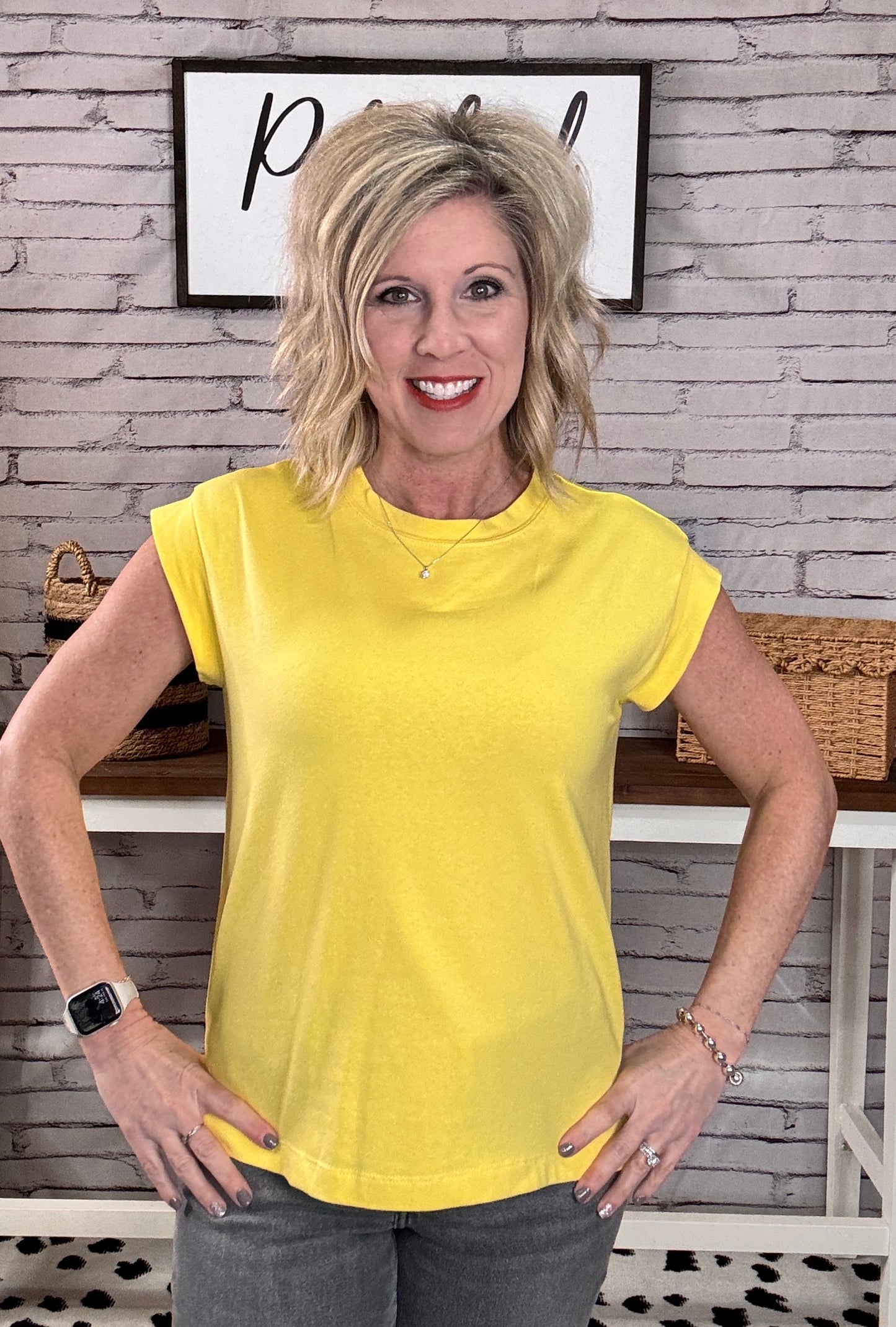 The Kira Short Sleeve Top