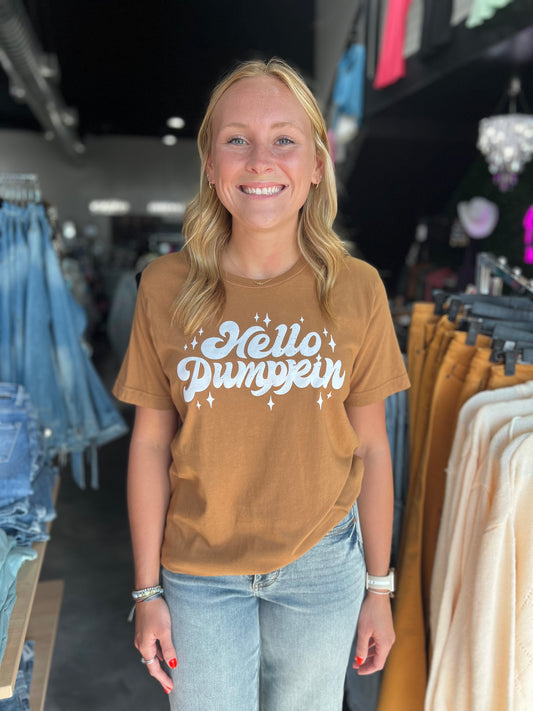 Hello Pumpkin Graphic Tee