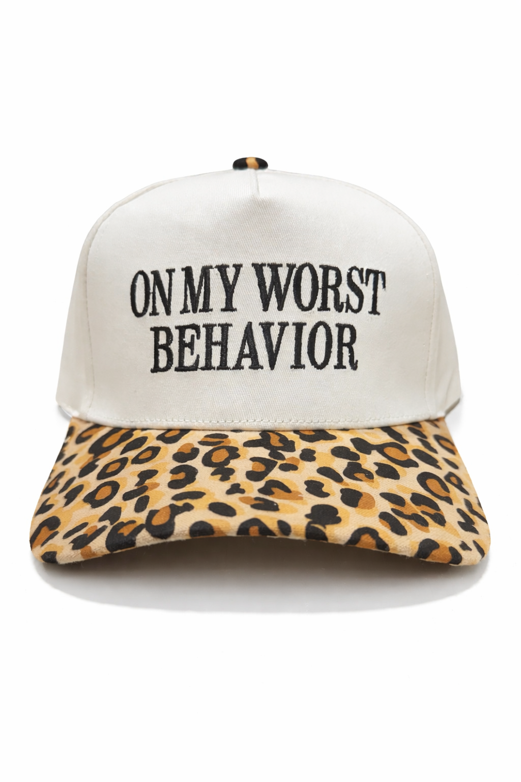 On My Worst Behavior Trucker Hat