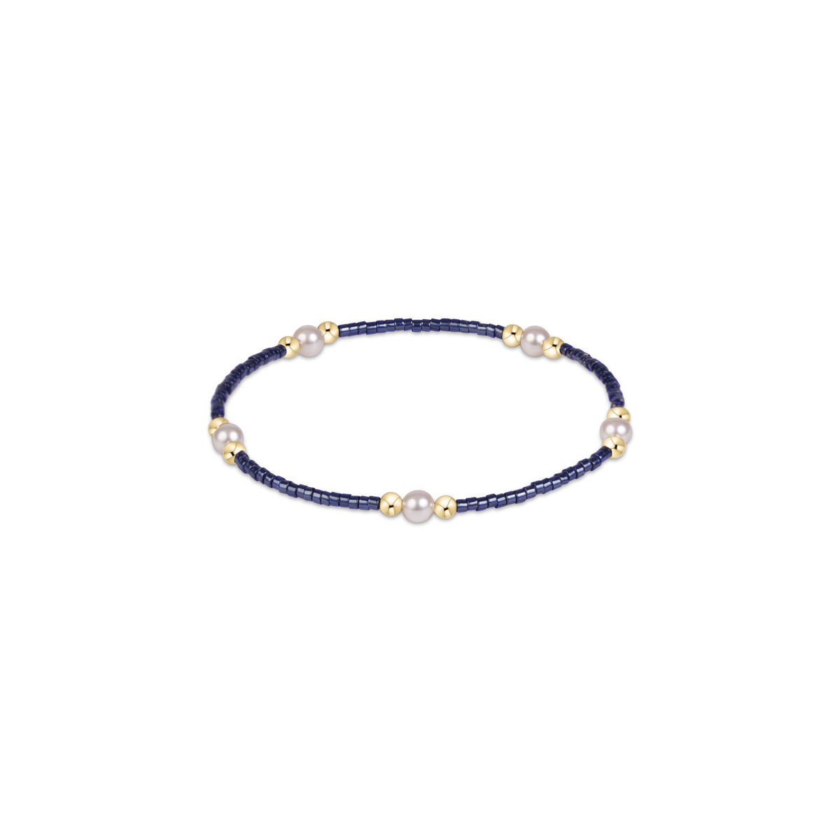 enewton Hope Purpose Pearl Bracelet - Navy