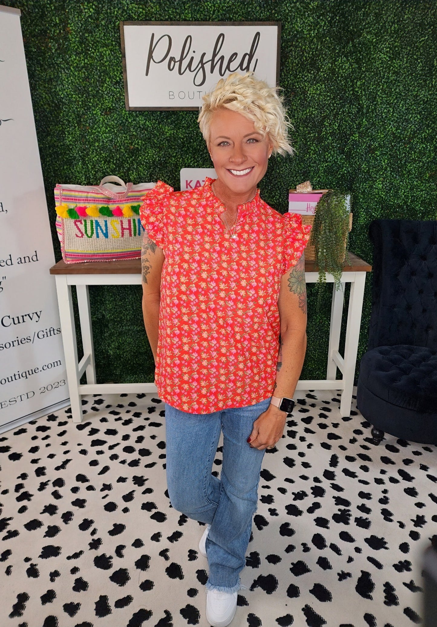 The Stella Short Sleeve Top