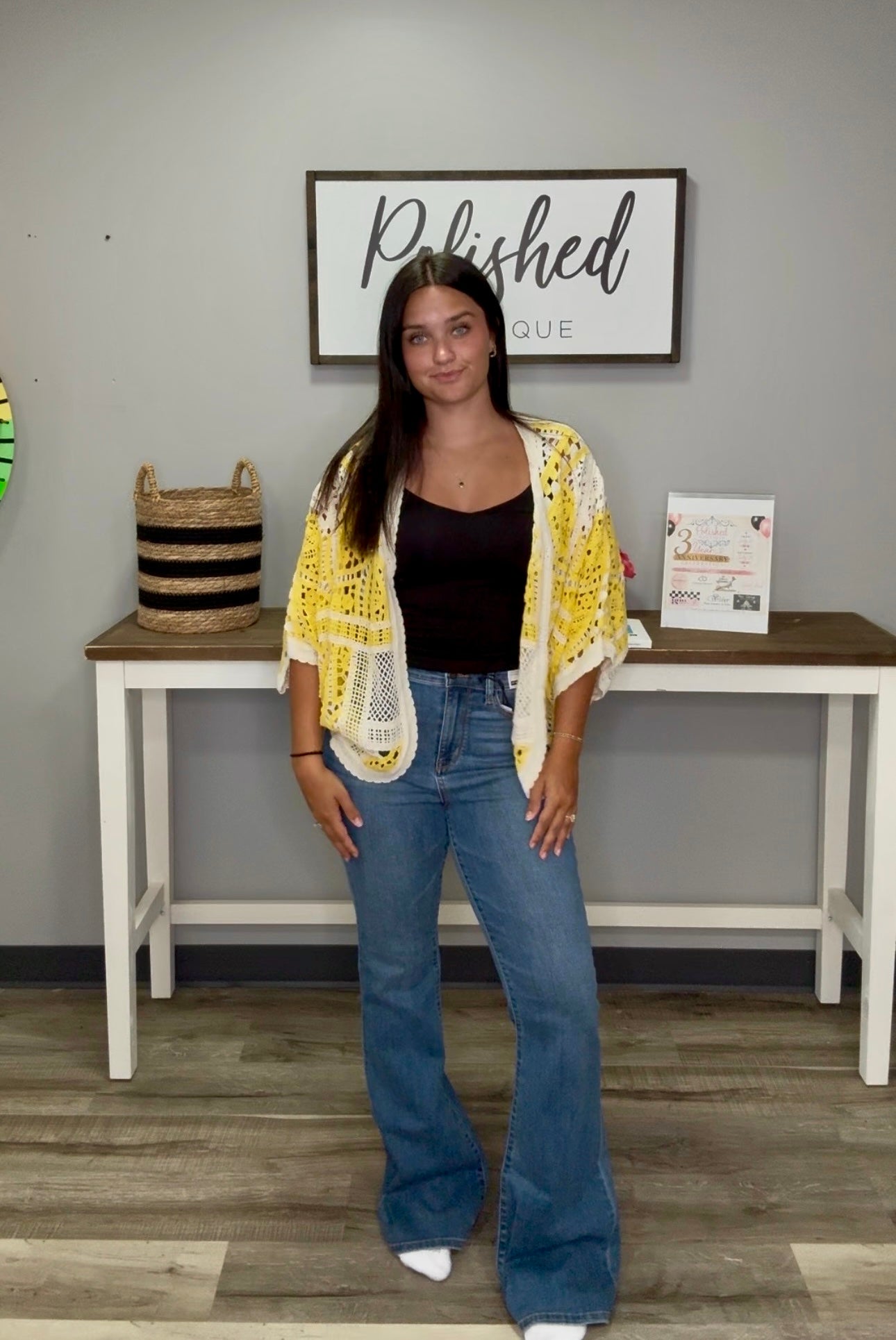 Sweet Sunshine Crochet Cardigan