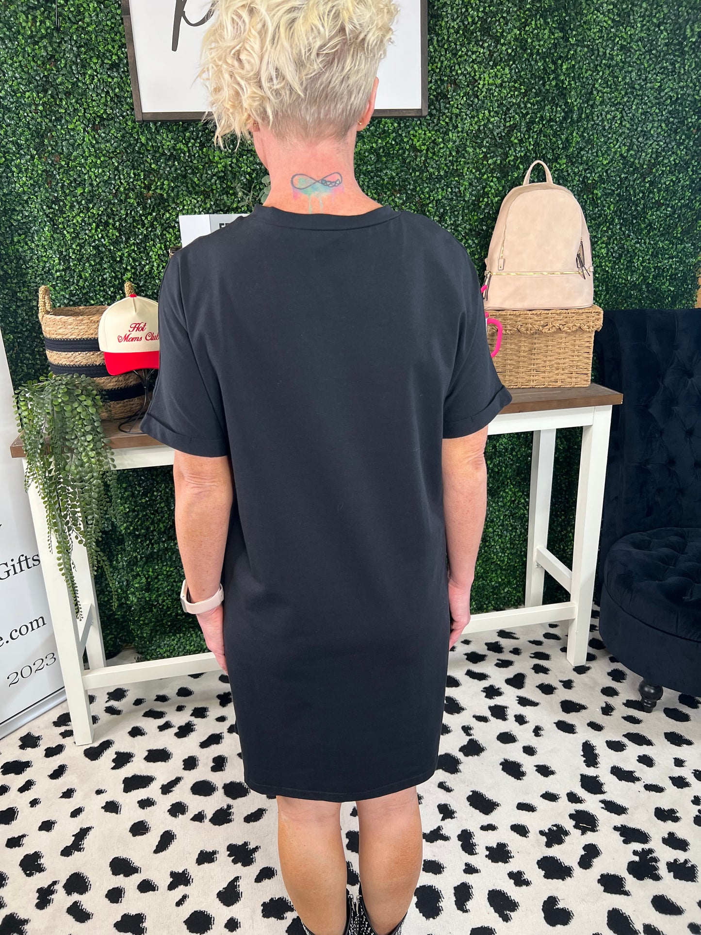 Nashville Guitar T-Shirt Mini Dress