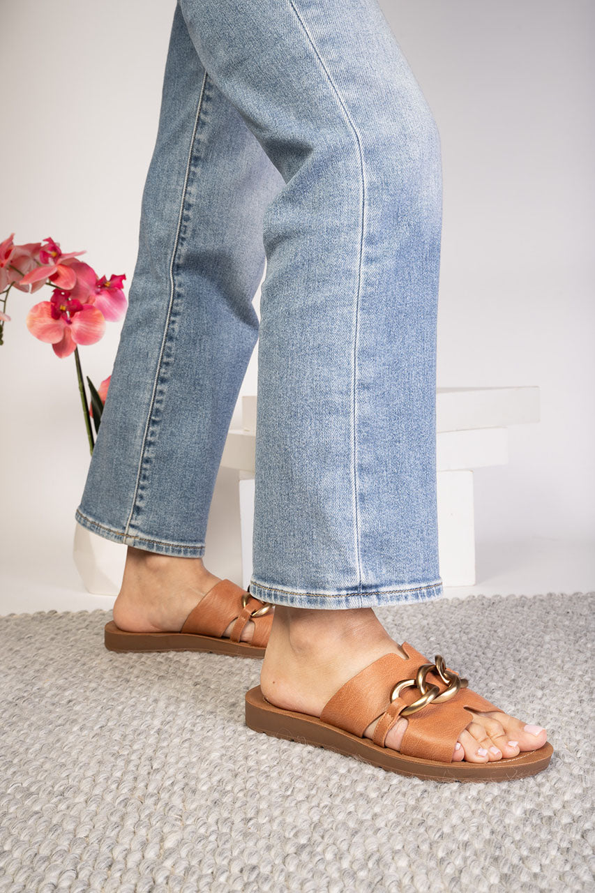 Corkys' Chain Letter Sandals