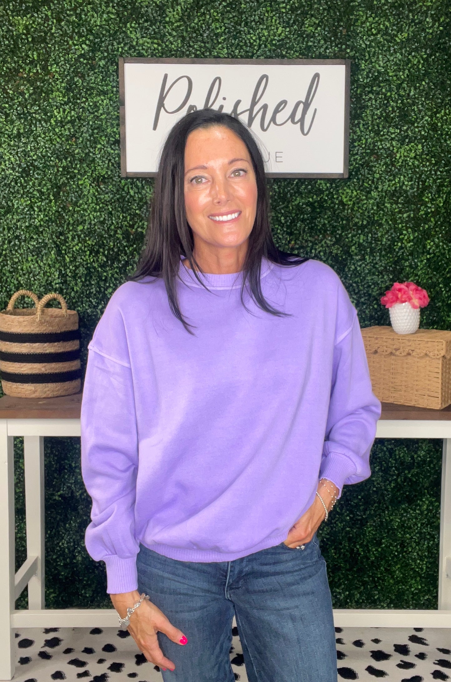 The Oversized Fleece Pullover